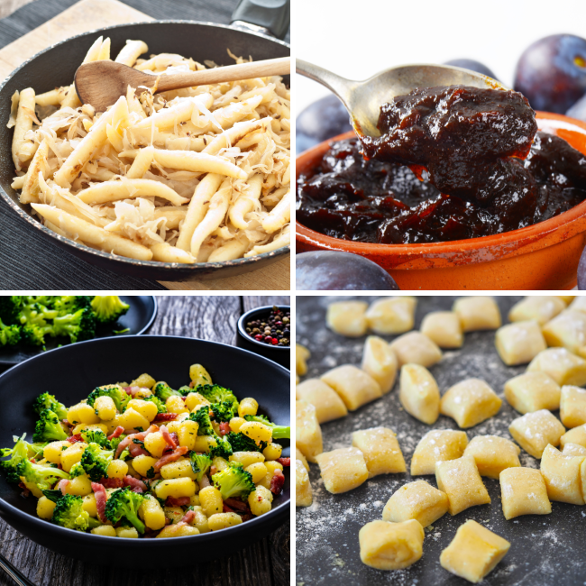 German-Austrian Schupfnudeln