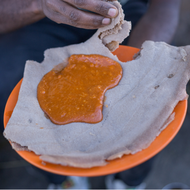 Ethiopian Mitten Shiro Wot Stew - Hot!