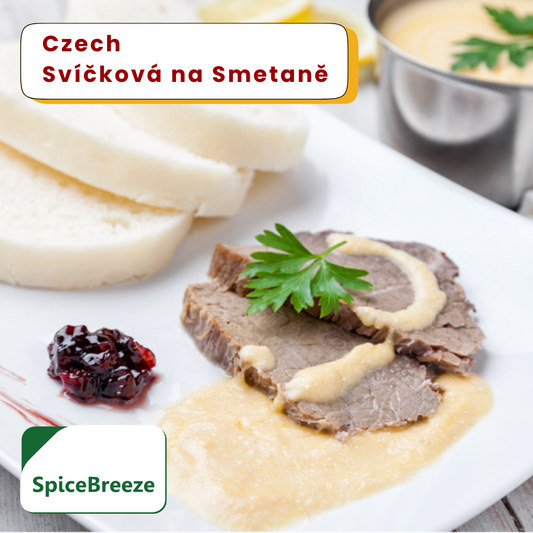 Czech Svíčková na Smetaně