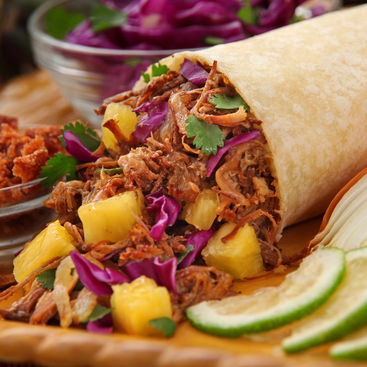 Mexican Tacos Al Pastor